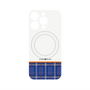 プレミアムパネル with MagSafe［ CASEPLAY Tartan Check - Blue ］