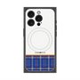 プレミアムパネル with MagSafe［ CASEPLAY Tartan Check - Blue ］