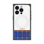 プレミアムパネル with MagSafe［ CASEPLAY Tartan Check - Blue ］