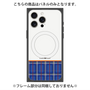 プレミアムパネル with MagSafe［ CASEPLAY Tartan Check - Blue ］