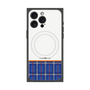 プレミアムパネル with MagSafe［ CASEPLAY Tartan Check - Blue ］