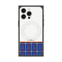 プレミアムパネル with MagSafe［ CASEPLAY Tartan Check - Blue ］