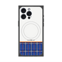 プレミアムパネル with MagSafe［ CASEPLAY Tartan Check - Blue ］