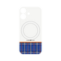 プレミアムパネル with MagSafe［ CASEPLAY Tartan Check - Blue ］