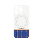 プレミアムパネル with MagSafe［ CASEPLAY Tartan Check - Blue ］
