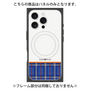 プレミアムパネル with MagSafe［ CASEPLAY Tartan Check - Blue ］