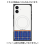 プレミアムパネル with MagSafe［ CASEPLAY Tartan Check - Blue ］