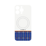 プレミアムパネル with MagSafe［ CASEPLAY Tartan Check - Blue ］