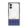 プレミアムパネル with MagSafe［ CASEPLAY Tartan Check - Blue ］