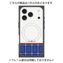 プレミアムパネル with MagSafe［ CASEPLAY Tartan Check - Blue ］