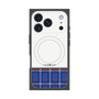 プレミアムパネル with MagSafe［ CASEPLAY Tartan Check - Blue ］