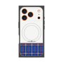 プレミアムパネル with MagSafe［ CASEPLAY Tartan Check - Blue ］