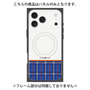 プレミアムパネル with MagSafe［ CASEPLAY Tartan Check - Blue ］