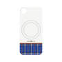 プレミアムパネル with MagSafe［ CASEPLAY Tartan Check - Blue ］