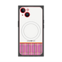 プレミアムパネル with MagSafe［ CASEPLAY Tartan Check - Pink ］