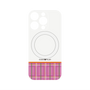 プレミアムパネル with MagSafe［ CASEPLAY Tartan Check - Pink ］