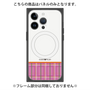 プレミアムパネル with MagSafe［ CASEPLAY Tartan Check - Pink ］