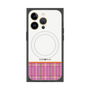 プレミアムパネル with MagSafe［ CASEPLAY Tartan Check - Pink ］