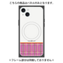 プレミアムパネル with MagSafe［ CASEPLAY Tartan Check - Pink ］