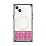 プレミアムパネル with MagSafe［ CASEPLAY Tartan Check - Pink ］