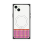 プレミアムパネル with MagSafe［ CASEPLAY Tartan Check - Pink ］