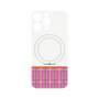 プレミアムパネル with MagSafe［ CASEPLAY Tartan Check - Pink ］