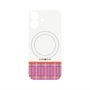 プレミアムパネル with MagSafe［ CASEPLAY Tartan Check - Pink ］