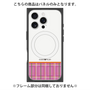 プレミアムパネル with MagSafe［ CASEPLAY Tartan Check - Pink ］