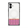 プレミアムパネル with MagSafe［ CASEPLAY Tartan Check - Pink ］