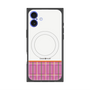 プレミアムパネル with MagSafe［ CASEPLAY Tartan Check - Pink ］