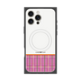 プレミアムパネル with MagSafe［ CASEPLAY Tartan Check - Pink ］