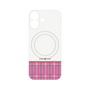 プレミアムパネル with MagSafe［ CASEPLAY Tartan Check - Pink ］