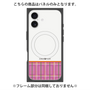 プレミアムパネル with MagSafe［ CASEPLAY Tartan Check - Pink ］