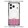 プレミアムパネル with MagSafe［ CASEPLAY Tartan Check - Pink ］