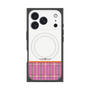 プレミアムパネル with MagSafe［ CASEPLAY Tartan Check - Pink ］