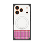プレミアムパネル with MagSafe［ CASEPLAY Tartan Check - Pink ］