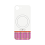 プレミアムパネル with MagSafe［ CASEPLAY Tartan Check - Pink ］
