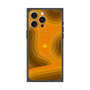 プレミアムパネル with MagSafe［ CASEPLAY Winding Pattern - Orange ］