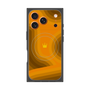 プレミアムパネル with MagSafe［ CASEPLAY Winding Pattern - Orange ］