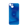 プレミアムパネル with MagSafe［ CASEPLAY Winding Pattern - Blue ］