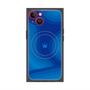 プレミアムパネル with MagSafe［ CASEPLAY Winding Pattern - Blue ］