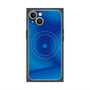 プレミアムパネル with MagSafe［ CASEPLAY Winding Pattern - Blue ］