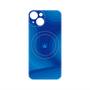 プレミアムパネル with MagSafe［ CASEPLAY Winding Pattern - Blue ］