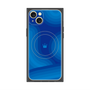 プレミアムパネル with MagSafe［ CASEPLAY Winding Pattern - Blue ］