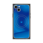 プレミアムパネル with MagSafe［ CASEPLAY Winding Pattern - Blue ］