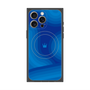 プレミアムパネル with MagSafe［ CASEPLAY Winding Pattern - Blue ］