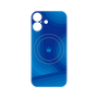 プレミアムパネル with MagSafe［ CASEPLAY Winding Pattern - Blue ］