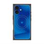 プレミアムパネル with MagSafe［ CASEPLAY Winding Pattern - Blue ］
