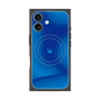 プレミアムパネル with MagSafe［ CASEPLAY Winding Pattern - Blue ］
