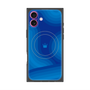 プレミアムパネル with MagSafe［ CASEPLAY Winding Pattern - Blue ］